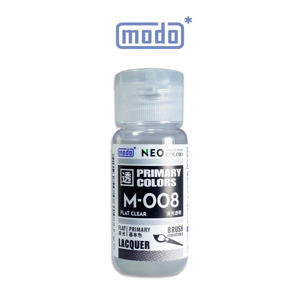 【modo摩多】NEO M-008 M008 消光透明/30ML/油性漆/模型漆｜官方賣場 | 蝦皮購物