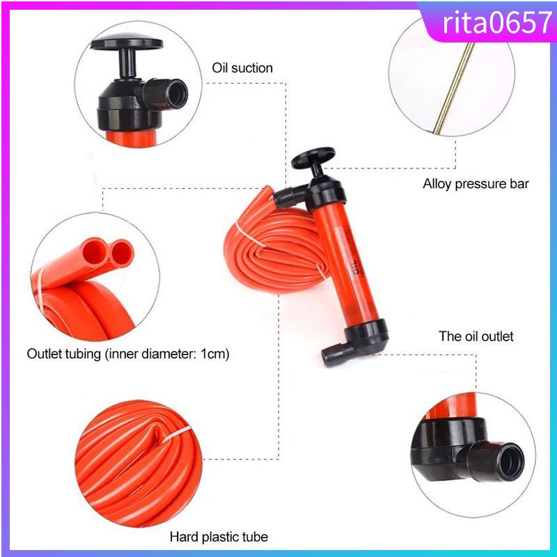 Multi-Purpose Siphon Transfer Pump Kit Fluid Fuel Extractor | 蝦皮購物