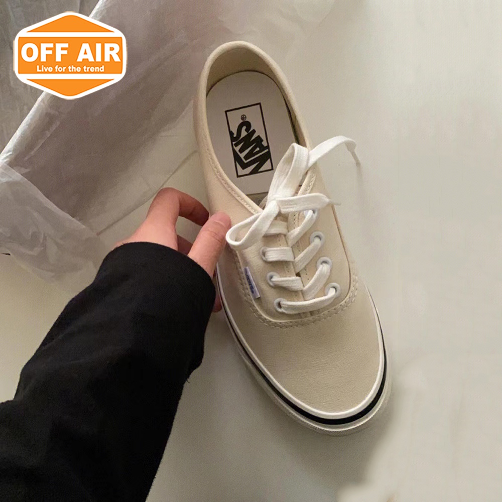 【OFF AIR】韓國🇰🇷連線代購 Vans Authentic 44 DX 奶茶色 黑線 帆布鞋 滑板鞋 男鞋 女鞋