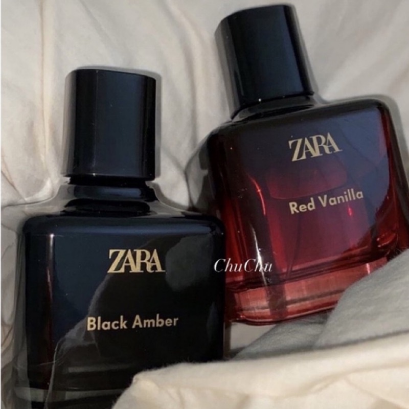 🍎保證正品ZARA red vanilla / black amber 淡香水東方調| 蝦皮購物