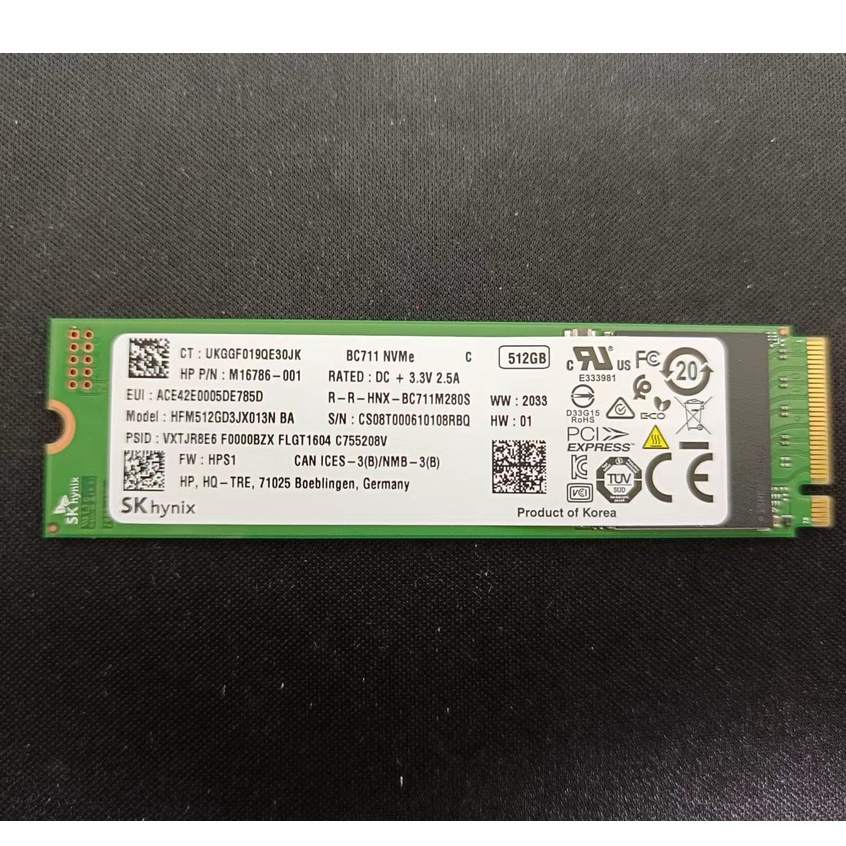 SK hynix】SSD 512GB(拆機良品) | 蝦皮購物