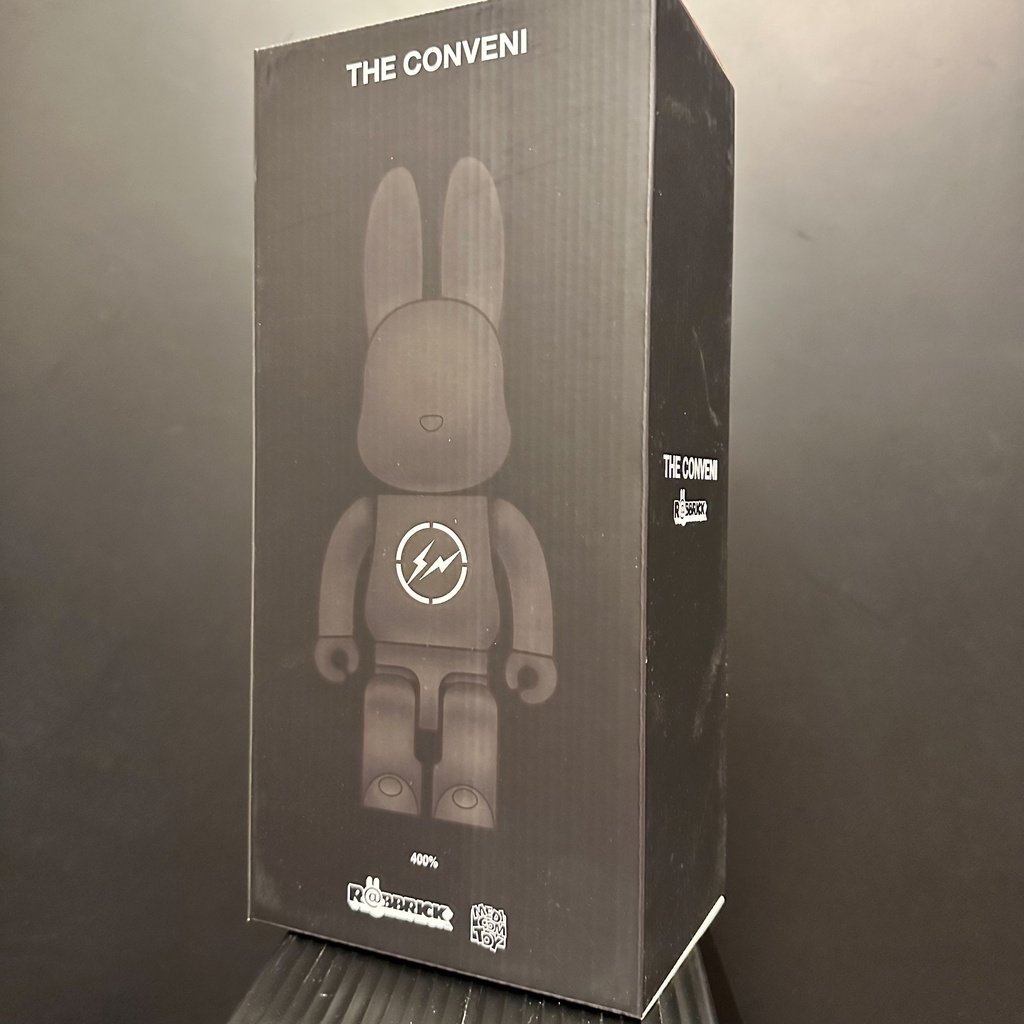 黑兔BE@RBRICK R@BBRICK The CONVENI x Fragment 400% 藤原浩閃電