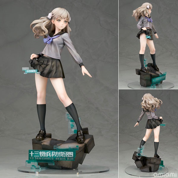 日版 金證 ALTER 十三機兵防衛圈 冬坂五百里 1/7 PVC 完成品