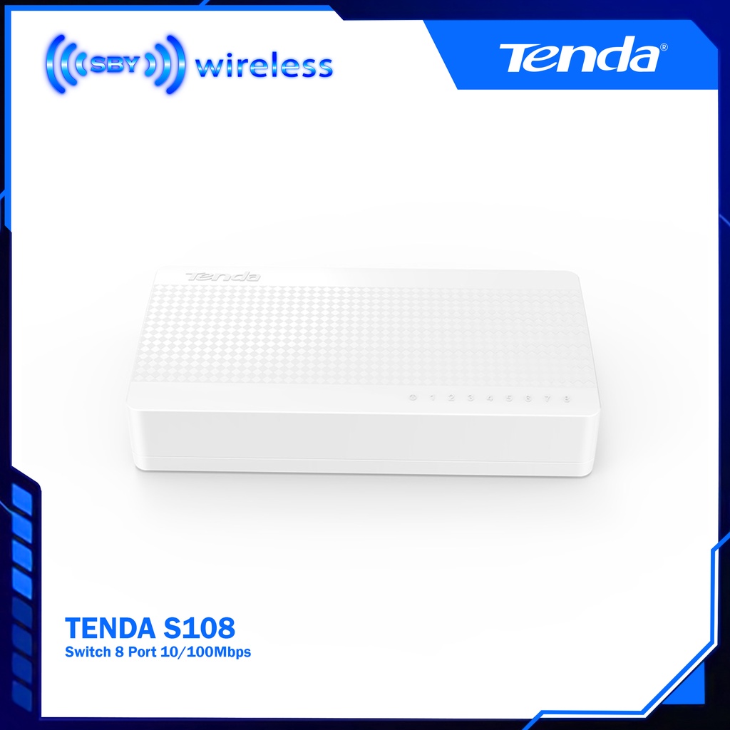 騰達 S108 交換機 8 端口 10/100Mbps | 蝦皮購物