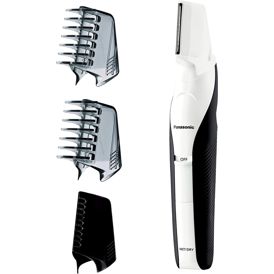 脱毛・除毛 panasonic ER-GK81 Panasonic ER-GK81-S Body Trimmer Rechargeable Silver Black