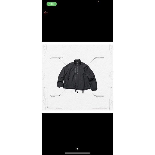 收購）Goopi “j-1rz” 3d tech shield jacket 黑灰2or3號| 蝦皮購物