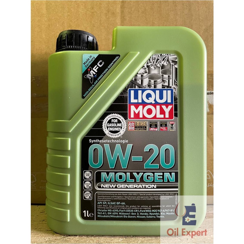 油品家 》LIQUI MOLY molygen 0w20 合成機油(附發票)No.21356 | 蝦皮購物