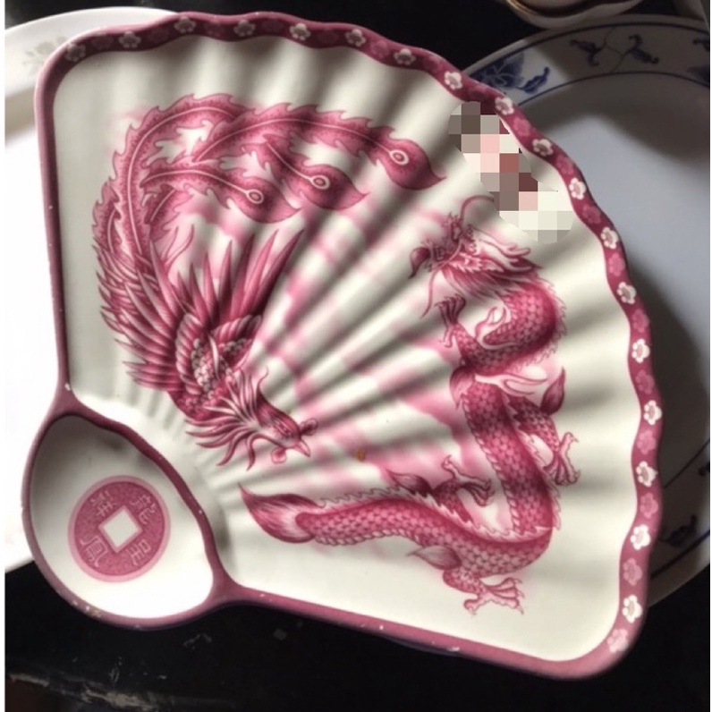 現貨古早味餐廳海產店外燴廚師專用碗盤美耐盤扇子造型 | 蝦皮購物