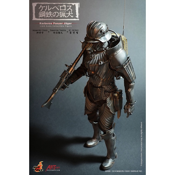 野獸國Hot Toys AC02 押井守竹谷隆之犬狼傳說刻耳柏洛斯地獄獵犬