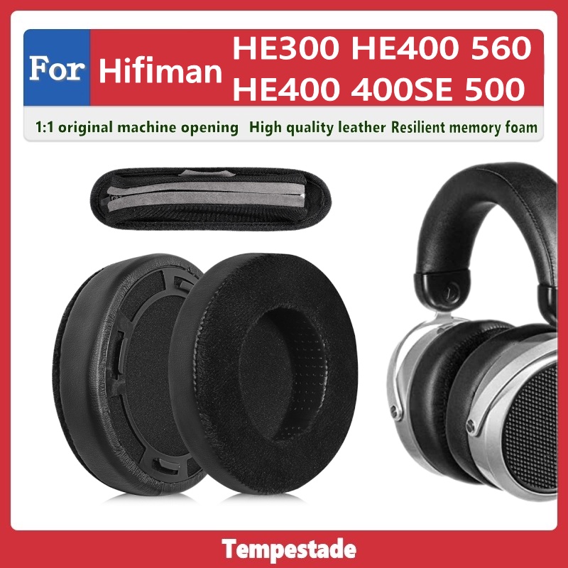 適用於 Hifiman /HE300/HE400/he400/400se/500/560 耳罩 耳墊 耳機套 頭戴式耳機 | 蝦皮購物