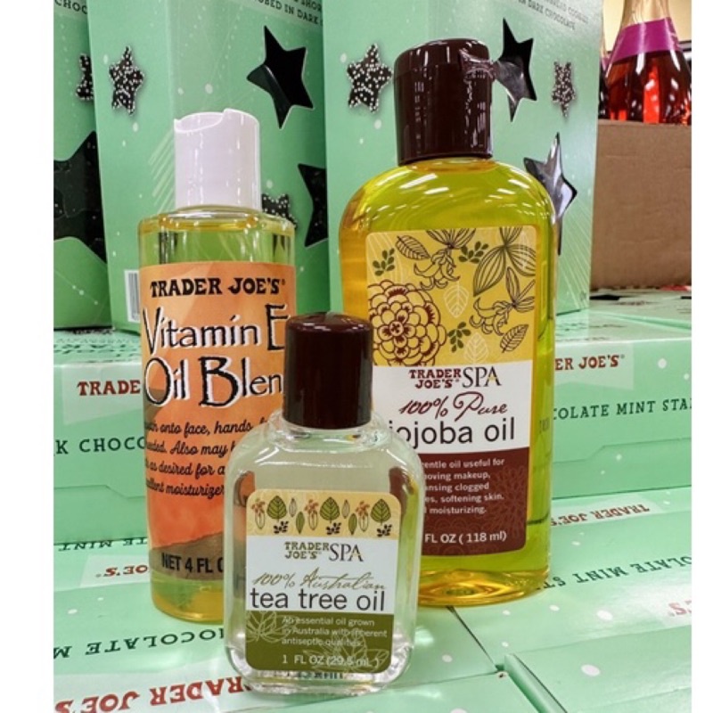 【Star代購】 Trader Joe's Vitamin E 維他命E油 100 JoJoba Oil 純 荷荷巴油 蝦皮購物
