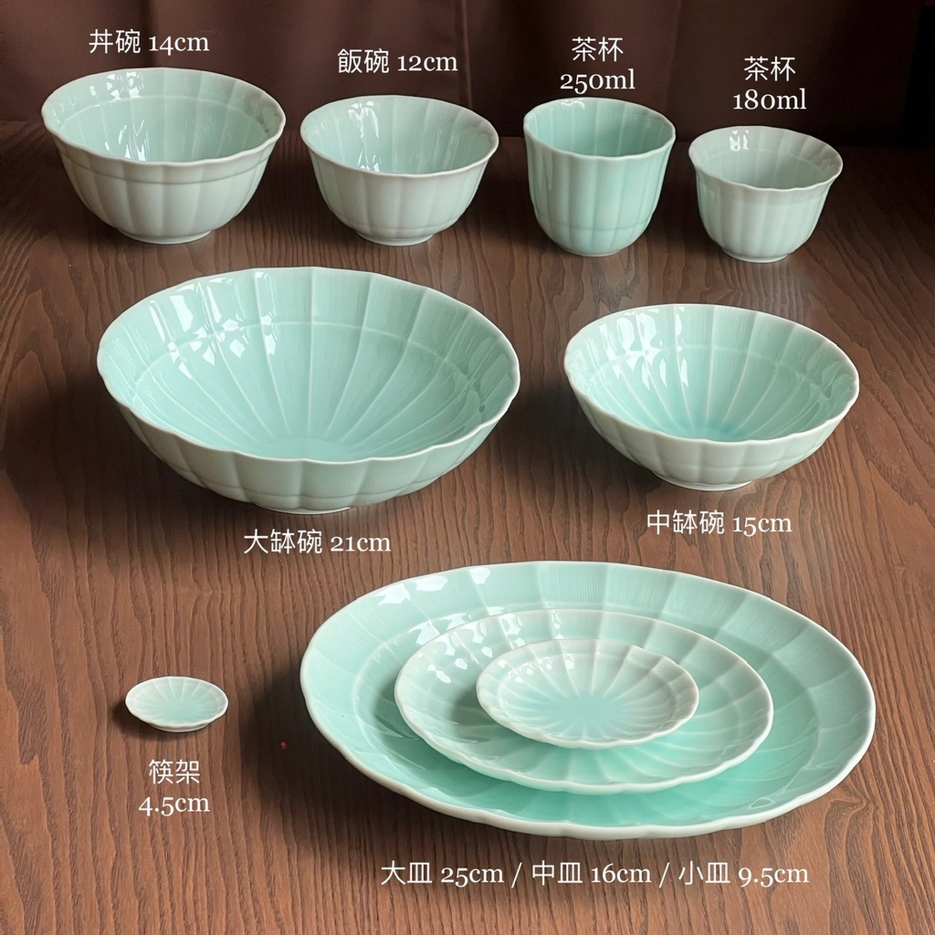 宮中御用命 染付瑞雲文蓋付汲出碗 5客揃い 真玉園 湯呑み茶椀 蓋付小碗 