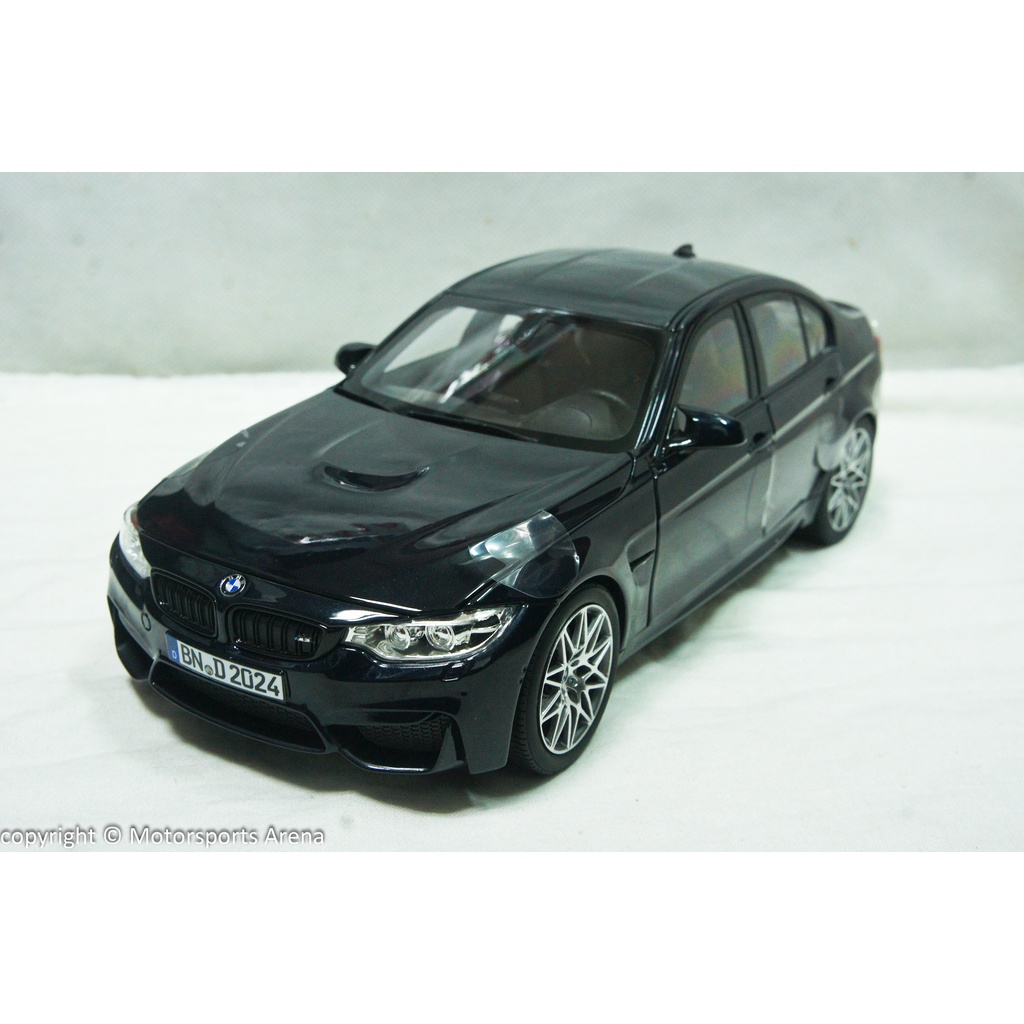 【現貨特價】1:18 Norev BMW M3 Competition F80 2017 深藍 ※合金全開※ | 蝦皮購物