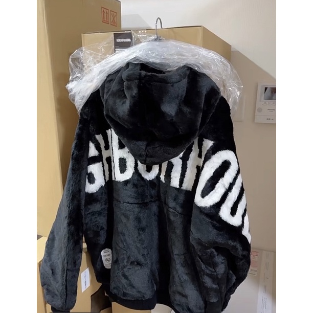 現貨NEIGHBORHOOD FUR HOODED JK . AC 絨毛外套| 蝦皮購物