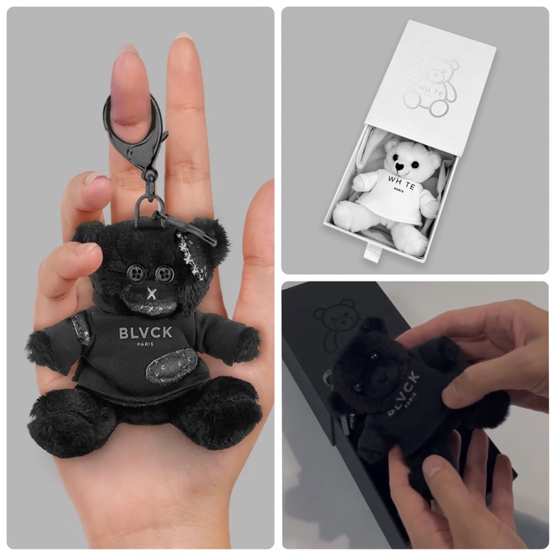 Blvck Teddy Keyring