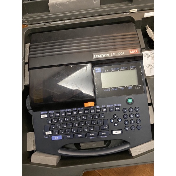 二手 LETATWIN微電腦線號印字機 LM-390A/PC 套管打印機 OM套管熱縮印字 | 蝦皮購物