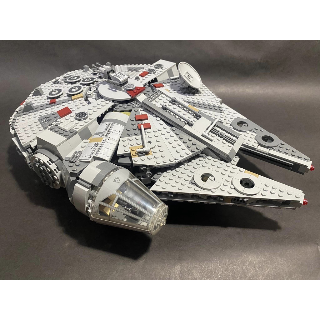 二手展示品LEGO 樂高STAR WARS 星際大戰75257 千年鷹號拆售載具| 蝦皮購物