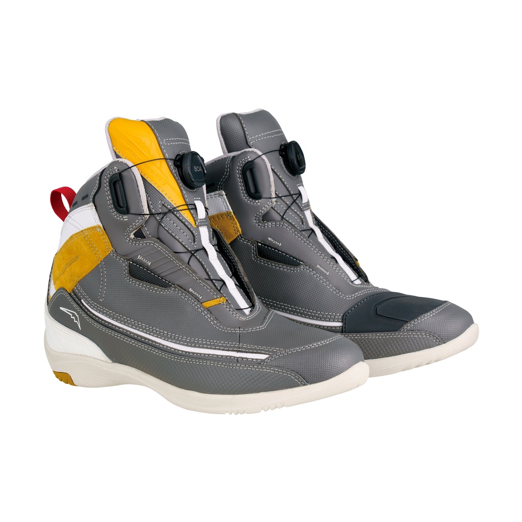 KUSHITANI K-4564 BLOCK FLOW SHOES 防風短版車靴休閒款寬楦頭| 蝦皮購物