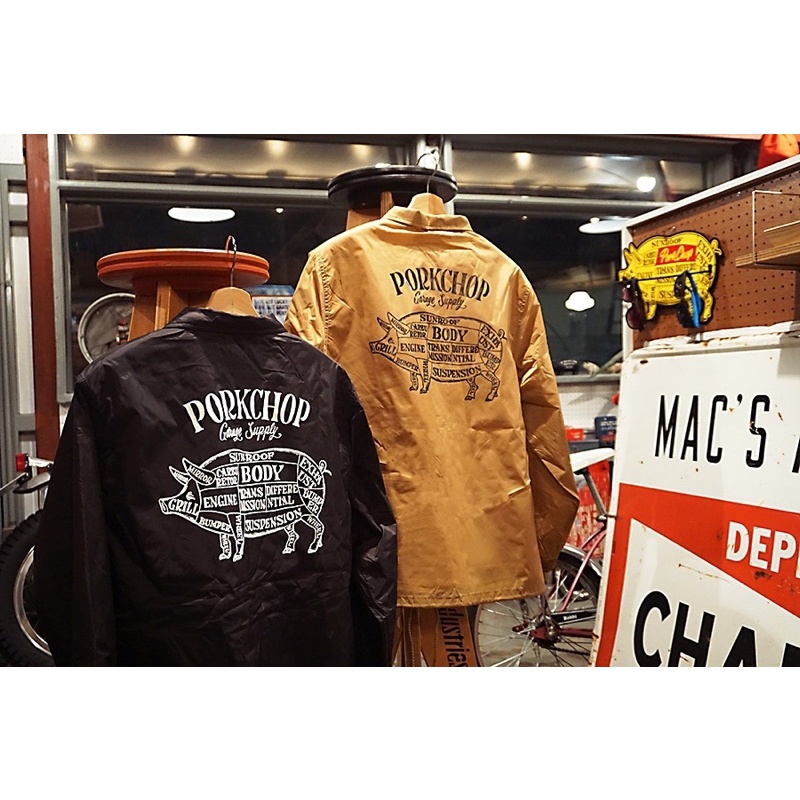 PORKCHOP GARAGE SUPPLY 限定BOA COACH JACKET 木村拓哉大神現貨在店