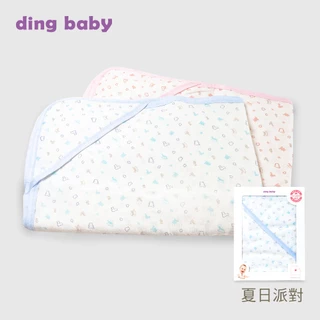 【ding baby】MIT台灣製純棉附帽紗布大浴巾-單入/2入組-90x90cm