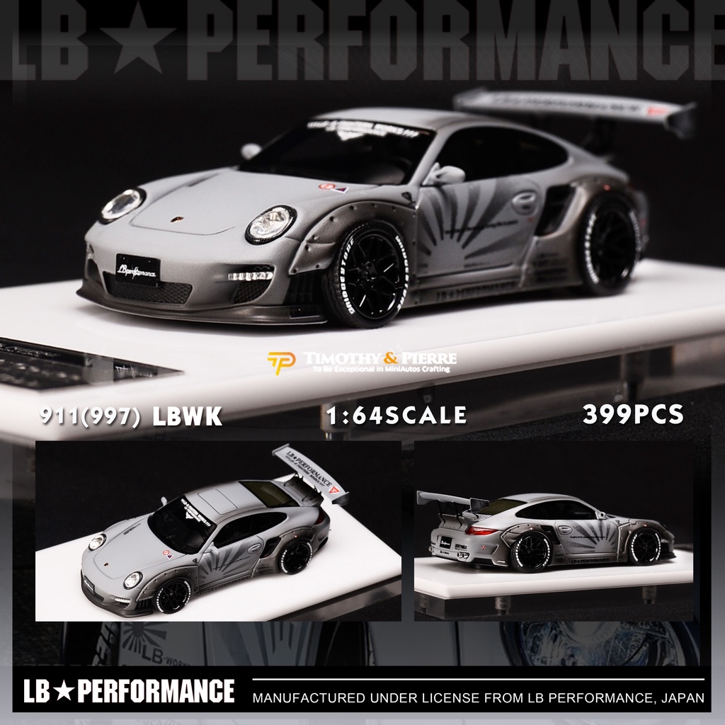 模例】TP 1/64 LB-WORKS PORSCHE 997 零戰灰舊化版限量399台| 蝦皮購物