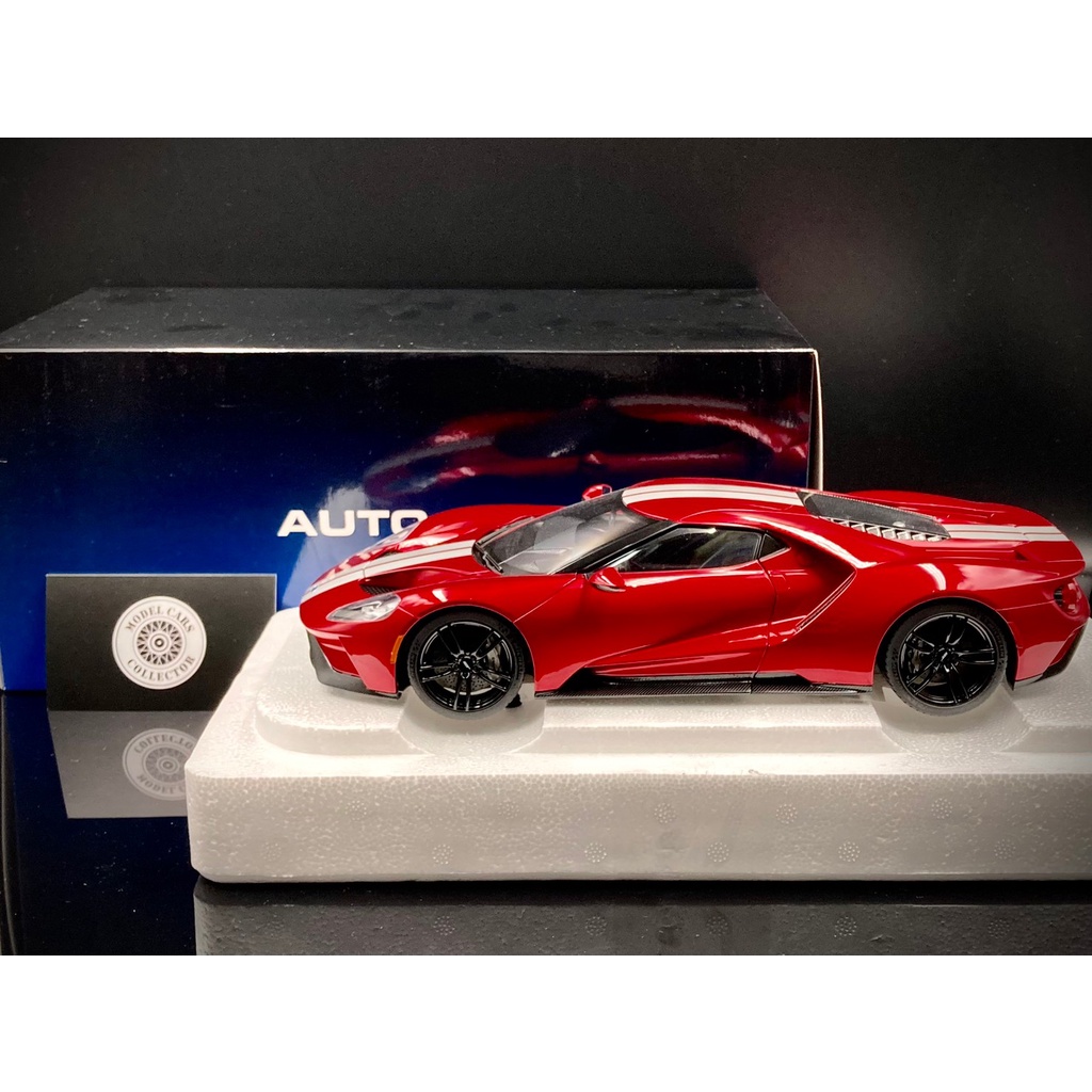 收藏模人】Autoart Ford GT 2017 紅色72943 1/18 1:18 | 蝦皮購物