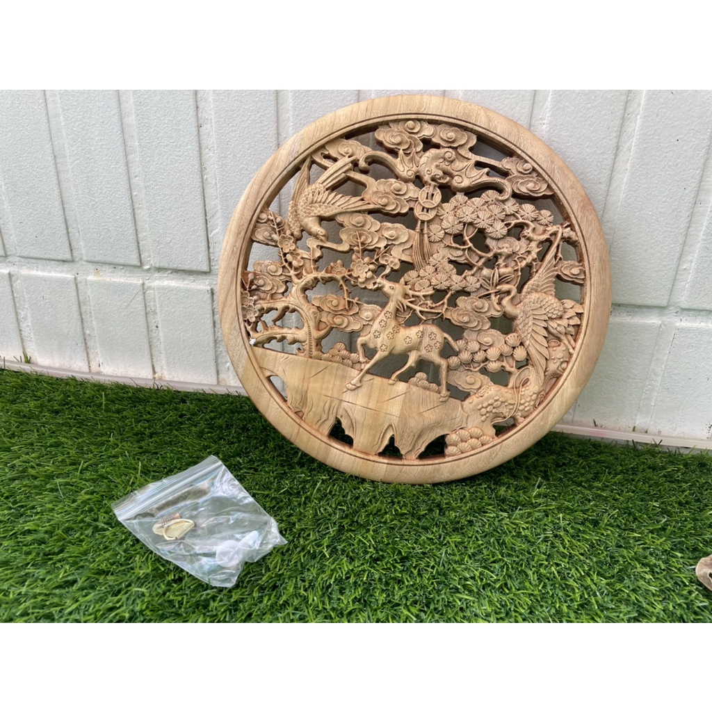 清十八世紀紫檀镂空雕缠枝莲云龙纹骨董柜– [临渊阁]天地一家春