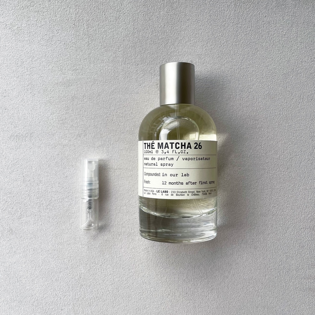 試香✨ LE LABO THÉ MATCHA 26 抹茶eau de parfum 香水試香小樣| 蝦皮購物