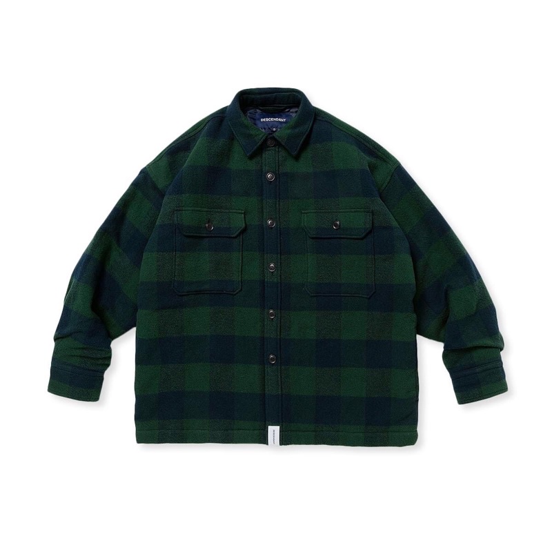 22AW DESCENDANT CLAIRTON PLAID JACKET 全新正品 DCDT