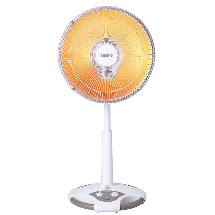 2 秒即刻溫暖:SAMPO 聲寶 HX-FD10F 10 吋桌上型鹵素電暖器深度推薦