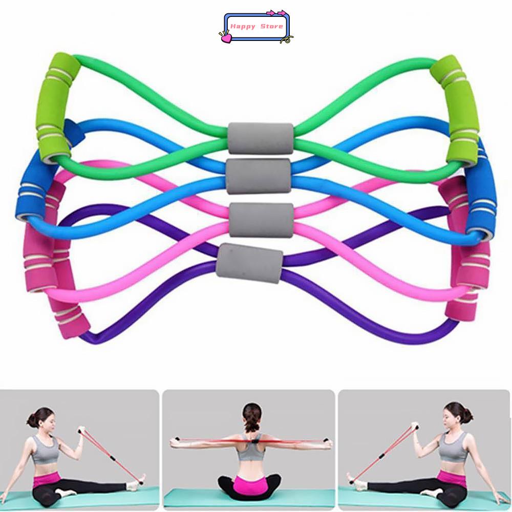 Fitness Equipment Elastic Resistance Workout Exercise Band | 蝦皮購物