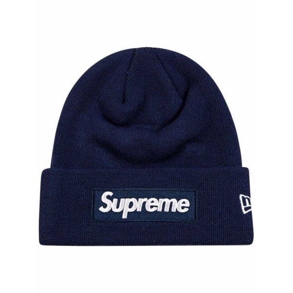 Supreme x New Era box logo beanie針織帽| 蝦皮購物