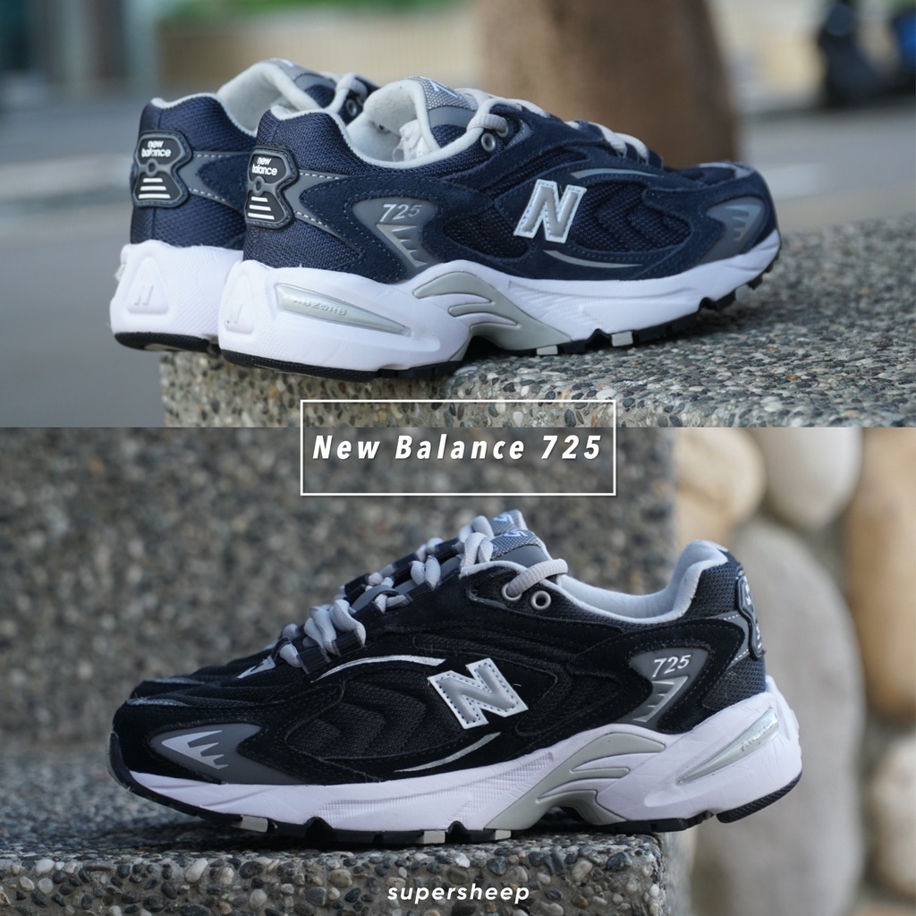 New Balance 725 復古IU 男女款D楦頭深藍ML725Q 黑灰ML725R | 蝦皮購物