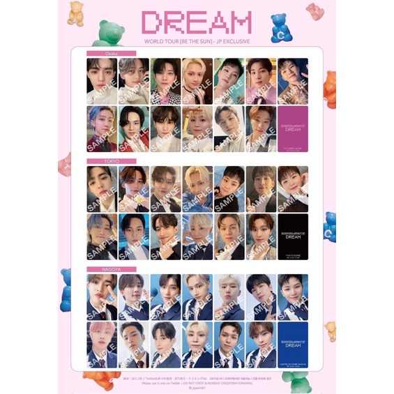 楓🍁現貨-日本會場-東京-名古屋-大阪場-限定特典-DREAM--官網