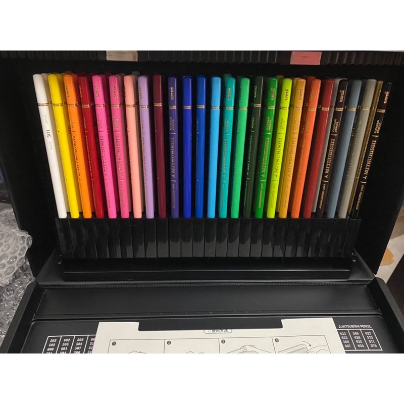 三菱鉛筆 uni color彩色鉛筆 100色組