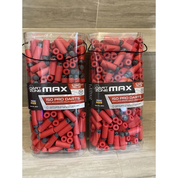 150發Dart Zone Max HalfLength Pro Darts 短彈 Nerf 蝦皮購物