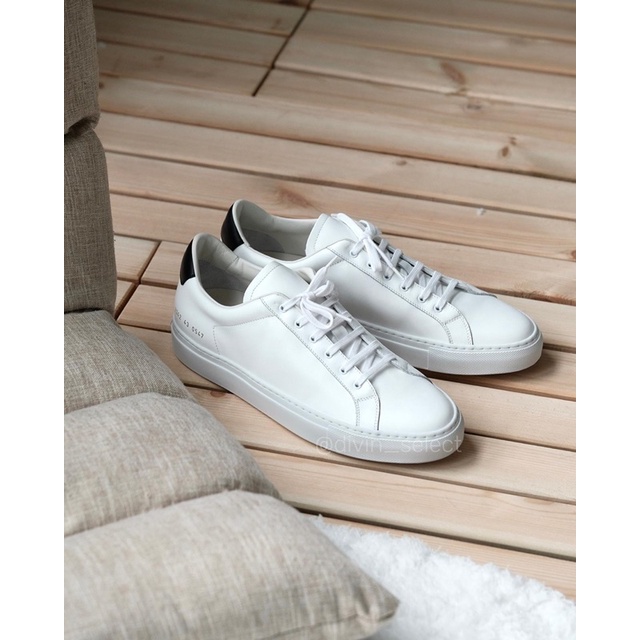 Common projects Retro Low sneaker 黑尾小白鞋| 蝦皮購物