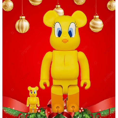 BE@RBRICK TWEETY 100％ & 400％ 崔弟| 蝦皮購物