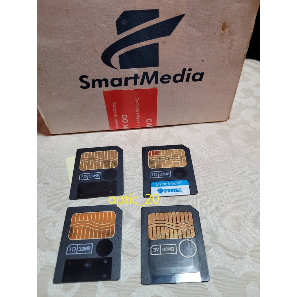 二手 現貨 SmartMedia 32MB memory card 記憶卡 SM卡 還有 CCD 老數位相機 | 蝦皮購物