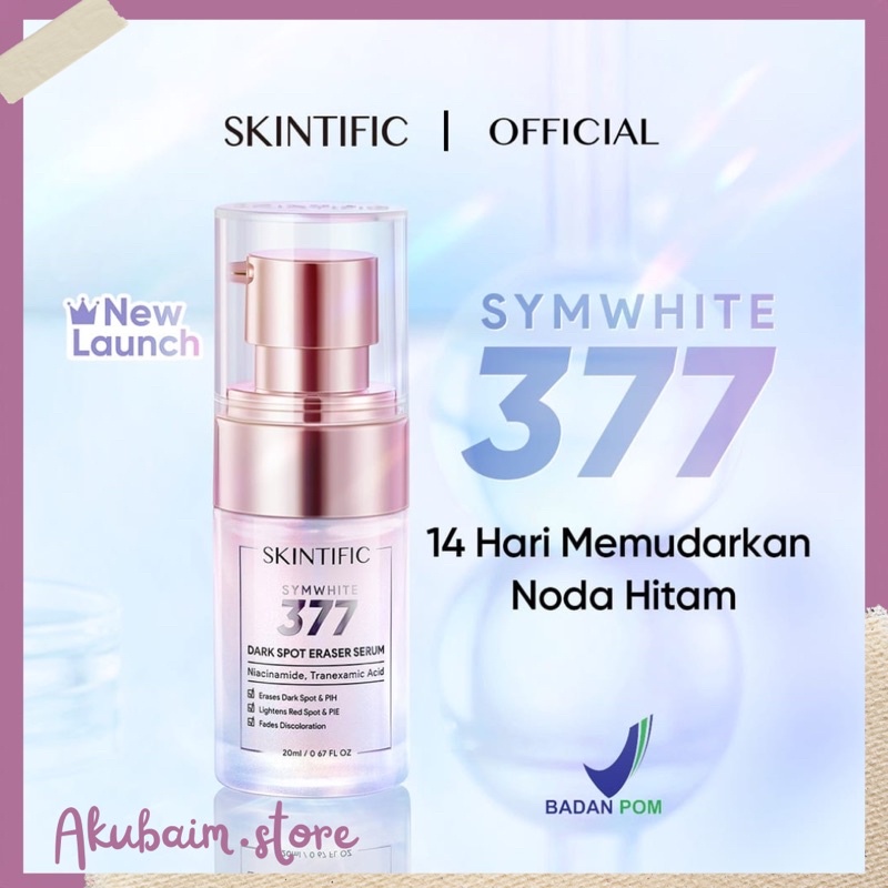 SKINTIFIC SymWhite 377 Dark Spot Eraser Serum ( READY ) | 蝦皮購物