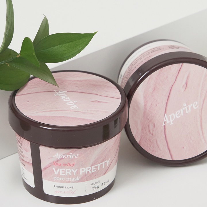 Aperire Spa Relief BE Frozen Porenmaske – Kühlende Maske Mit Kanadischem Ton & Anti-Thermorin Für Straffe, Saubere Poren (Porenreinigung & Minimierung)