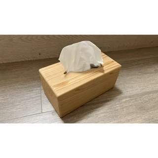 【芳民檜木工坊】60年經驗的國寶級老師傅親手製作《台灣檜木面紙盒》