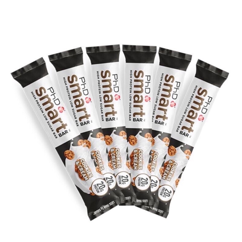 6x PHD Smart Protein Bar (cookies and Cream) 蝦皮購物
