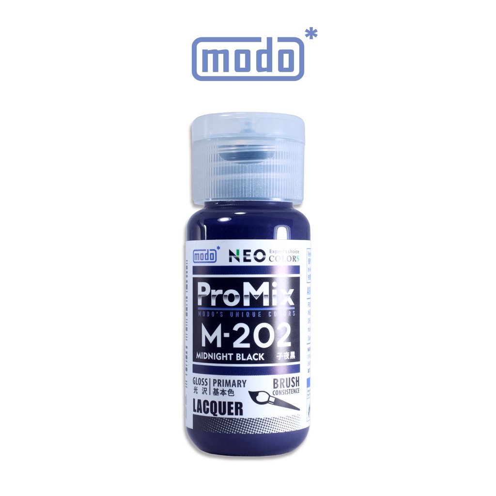 【modo摩多】NEO M-202 M202 子夜黑/30ML/油性漆/模型漆｜官方賣場 | 蝦皮購物