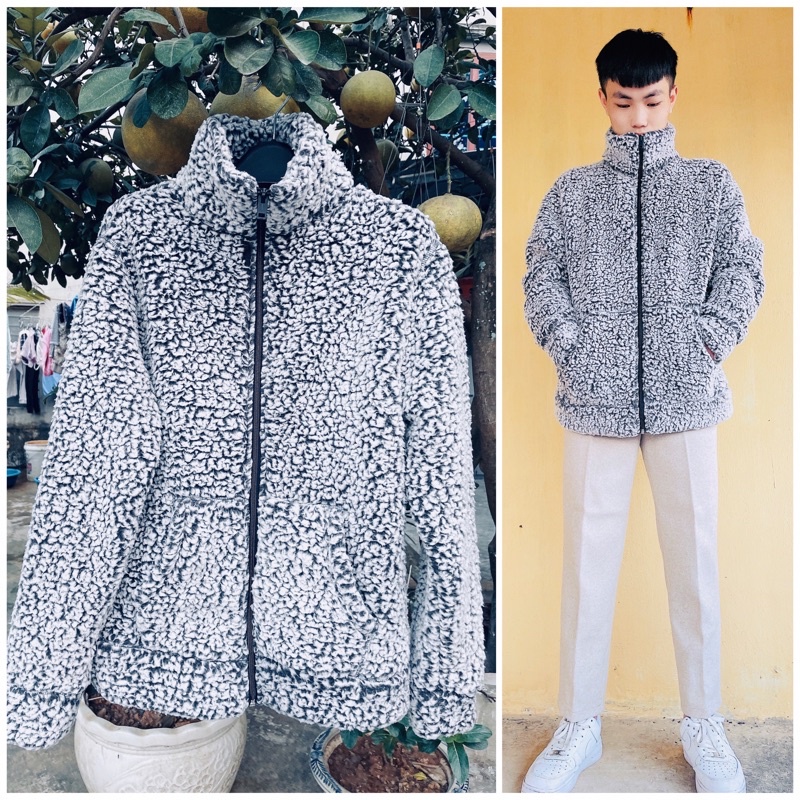 【正版 💯] Top.ten,express.s Fleece hotdie 外套,韓版復古風,歐美。 稀有的獨特獨特的 蝦皮購物