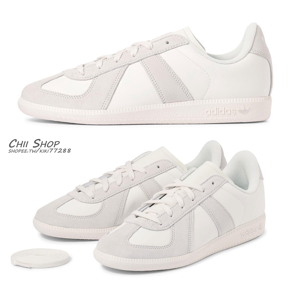 CHII】日本adidas BW Army 德訓鞋白色x米灰皮革膠底H03722 | 蝦皮購物