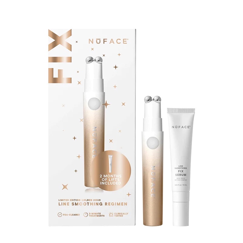 ❤️全新節日限量流光金搶先上市🎁 NuFACE FIX 迷你mini 緊緻美容棒美容儀電波飛梭機《現貨供應中》 | 蝦皮購物