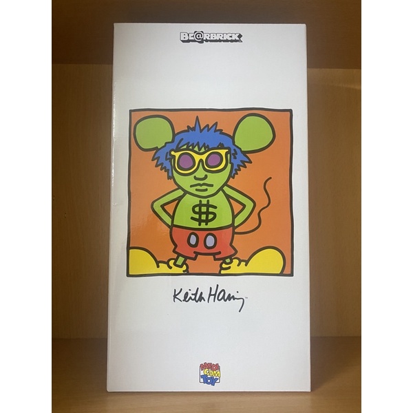 Be@rBrick x Keith Haring Andy Mouse 400% 凱斯哈林安迪鼠