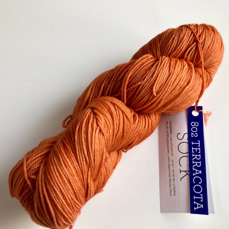 Malabrigo Sock 802 Terracotta