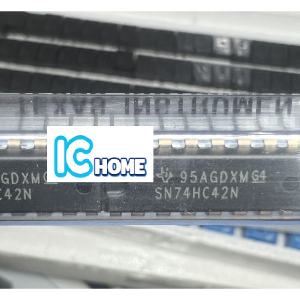 ICHOME 全新 原裝 74HC42 SN74HC42N 解碼器 DIP16 6V 74HC 74LS 現貨 | 蝦皮購物